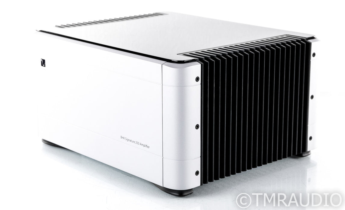 PS Audio BHK Signature 250 Stereo Power Amplifier; Tube Hybrid; Silver (Used)