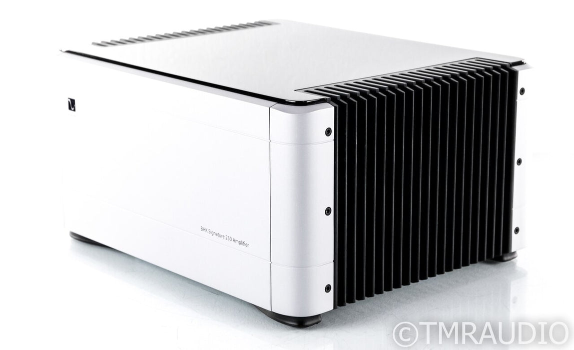 PS Audio BHK Signature 250 Stereo Power Amplifier; Tube Hybrid; Silver (Used)