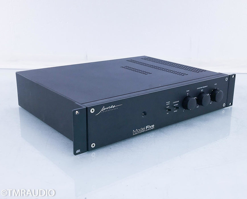 James Loudspeaker Model Five Subwoofer Amplifier; 5