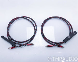 AudioQuest Colorado RCA Cables; 1.5m Pair Interconnects; 72v DBS