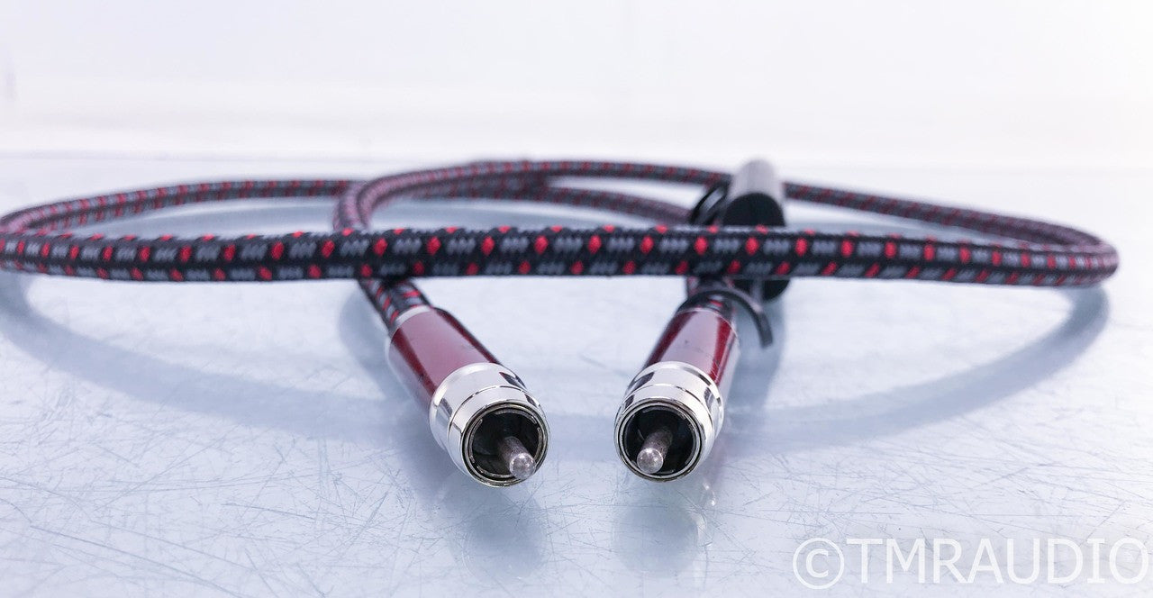 AudioQuest Colorado RCA Cables; 1.5m Pair Interconnects; 72v DBS