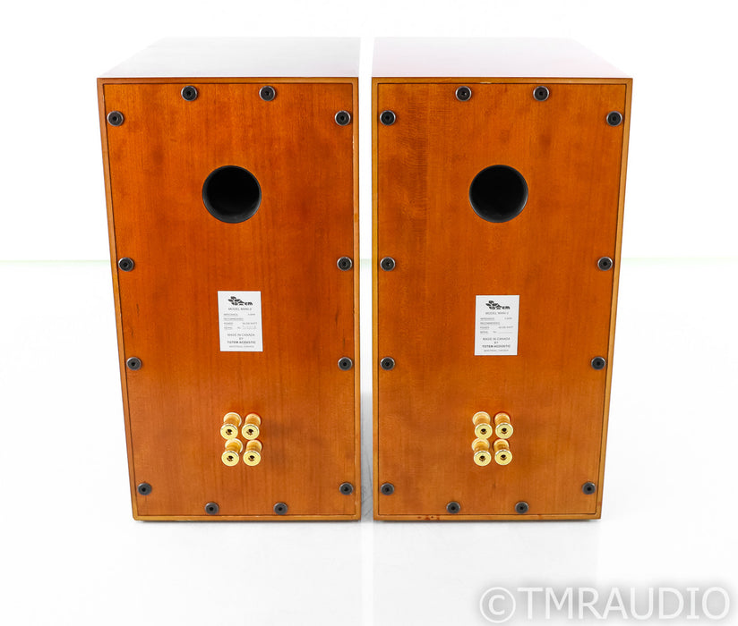 Totem Mani-2 Bookshelf Speakers; Cherry Pair