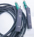 AudioQuest Columbia XLR Cables; 3m Pair Balanced Interconnects; 72V DBS