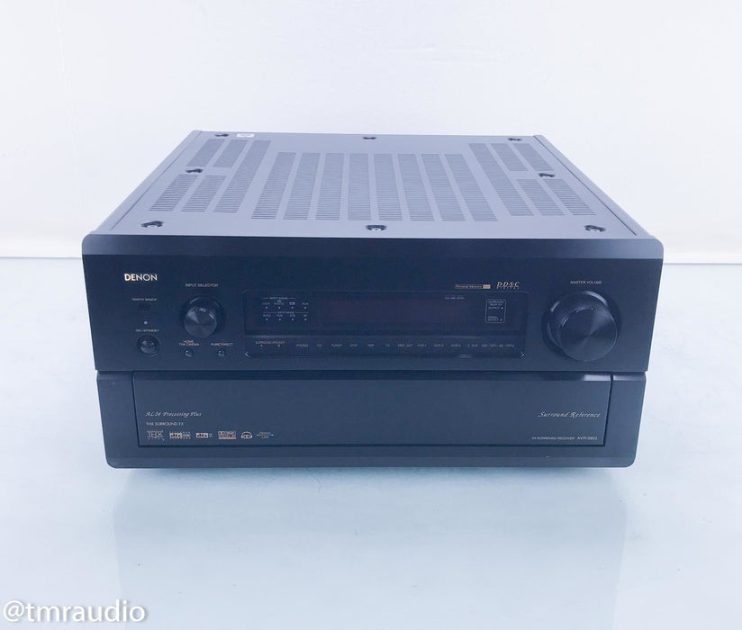 Denon AVR-5803 7.1 Channel Home Theater Receiver; AS-IS (Crackling; No Remote)