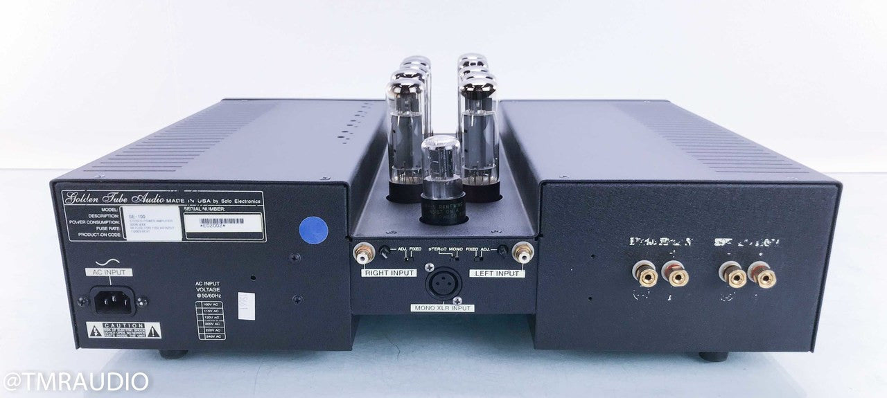 Golden Tube Audio SE-100 Stereo Tube Power Amplifier