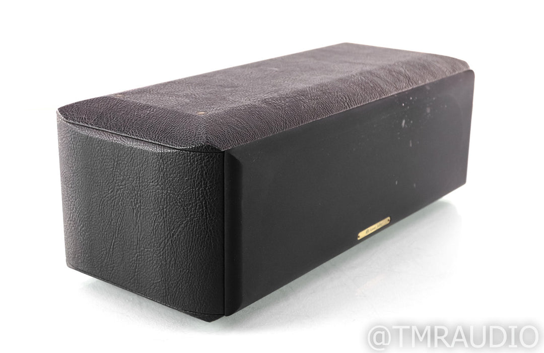 Sonus Faber Solo Center Channel Speaker; Black Leather