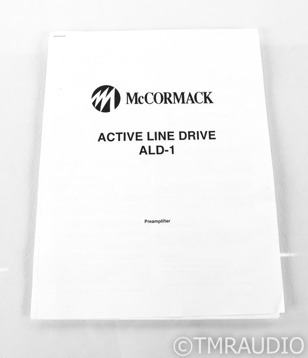McCormack ALD-1 Stereo Preamplifier; ALD1