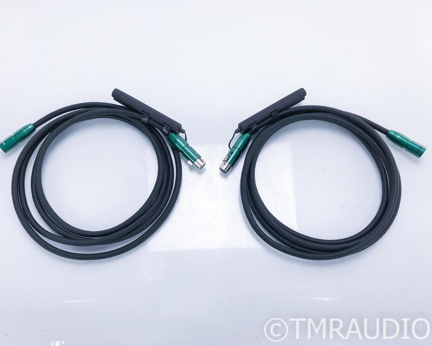 AudioQuest Columbia XLR Cables; 3m Pair Balanced Interconnects; 72V DBS