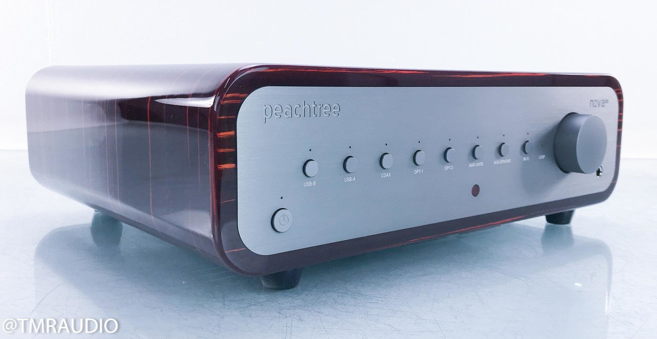 Peachtree Nova 300 Stereo Integrated Amplifier; Ebony Mocha