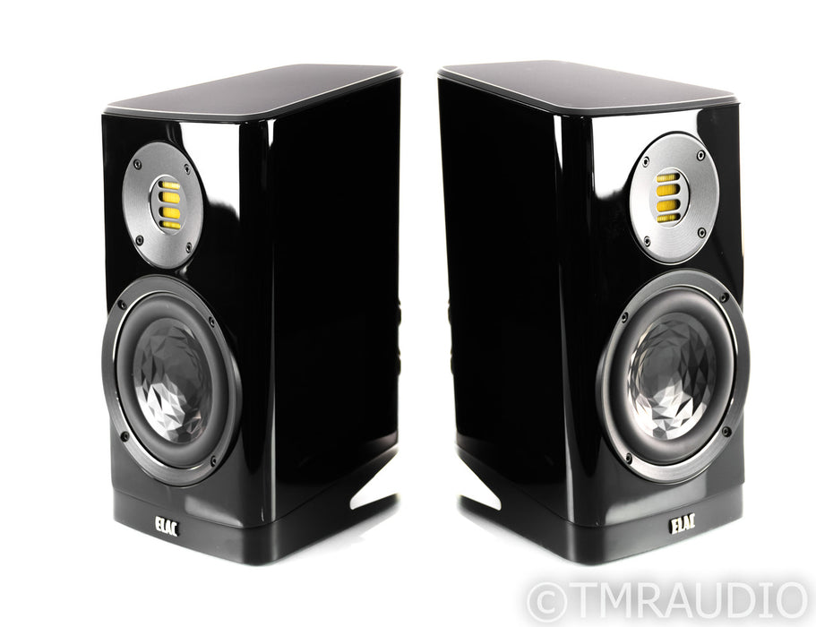 Elac Vela BS 403 Bookshelf Speakers; Black Lacquer Pair