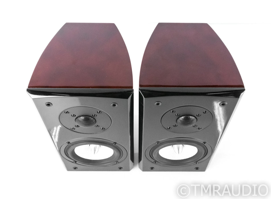 EMP Tek E5Bi Bookshelf Speakers; Red Burl Pair; E5BiR
