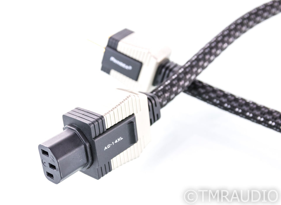 Pangea AC-14XL MkII Power Cable; 1m AC Cord; AC14XL Mk2; Removable Ground Pin