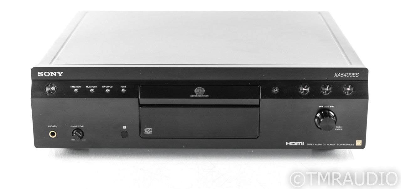 Sony SCD-XA5400ES SACD / CD Player; Valve State Terra Firma Lite Balanced Mod