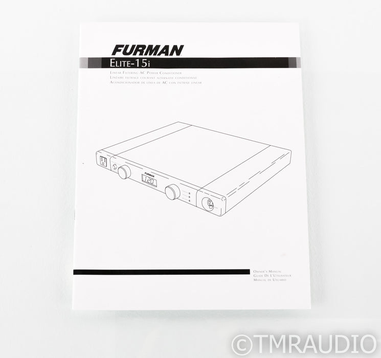 Furman Elite-15i AC Line Power Conditioner