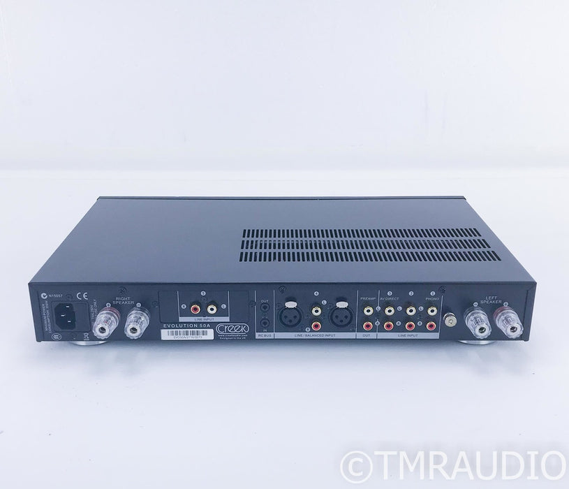 Creek Audio Evolution 50a V2 Stereo Integrated Amplifier; Remote
