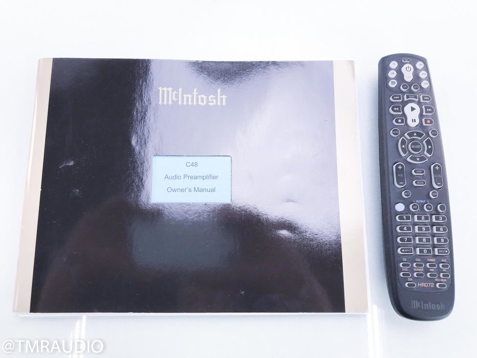 McIntosh C48 Stereo Preamplifier; Remote; MM/MC Phono