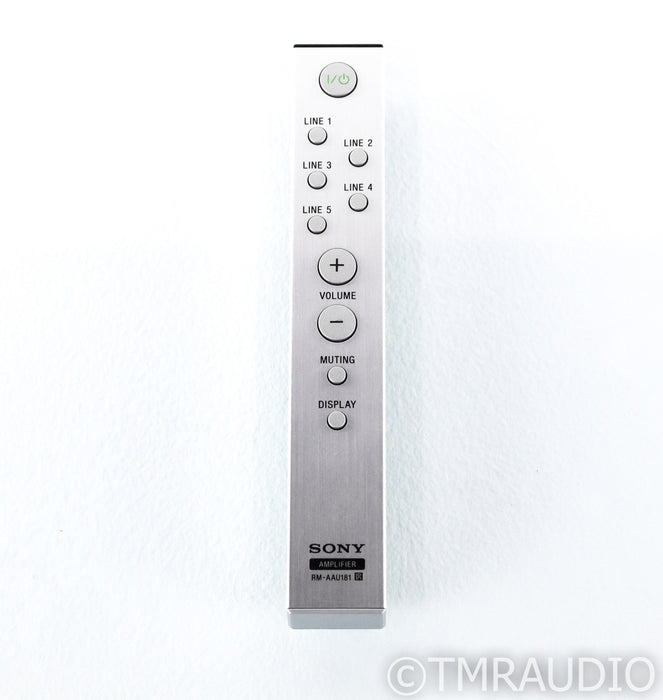 Sony TA-A1ES Stereo Integrated Amplifier; TAA1ES; Remote