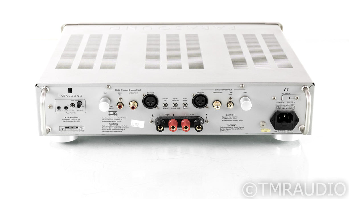 Parasound Halo A23 Stereo Power Amplifier; A-23