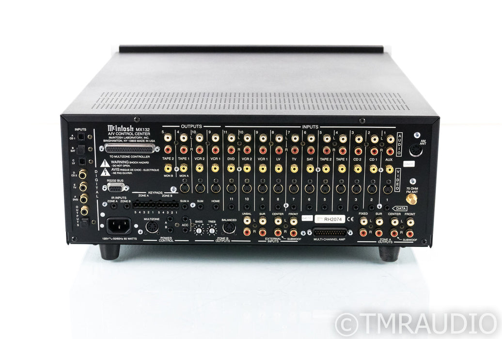 McIntosh MX132 5.1 Channel Home Theater Processor; MX-132; Remote