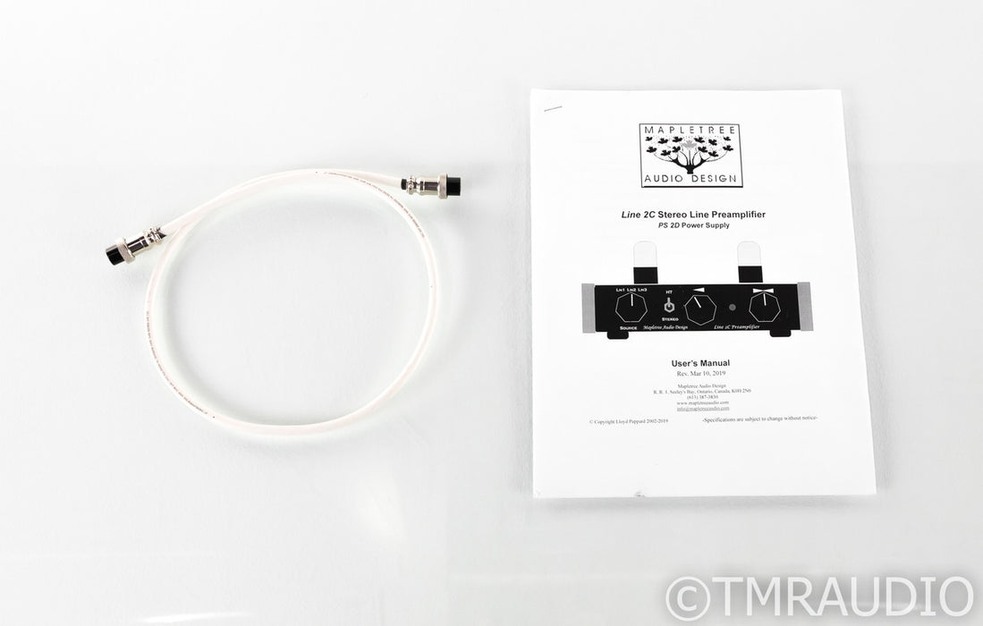 Mapletree Audio Design Line 2CHT Stereo Tube Preamplifier