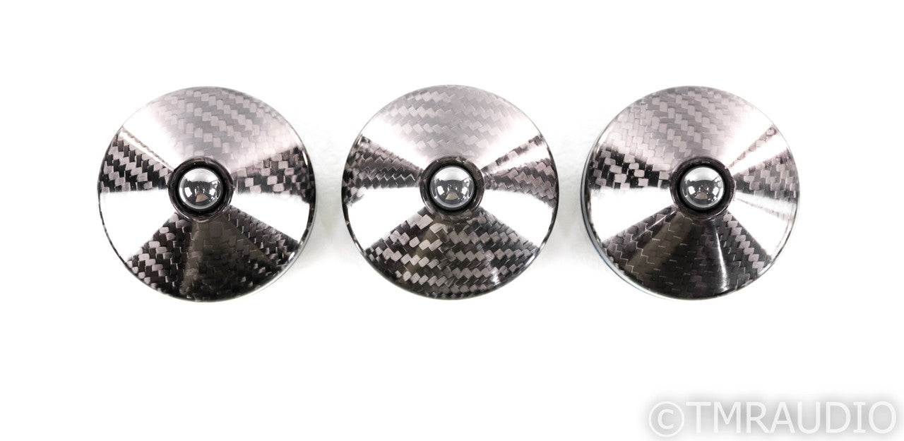 Grand Prix Audio Apex Isolation Feet; Set of 3; Ceramic Bearings