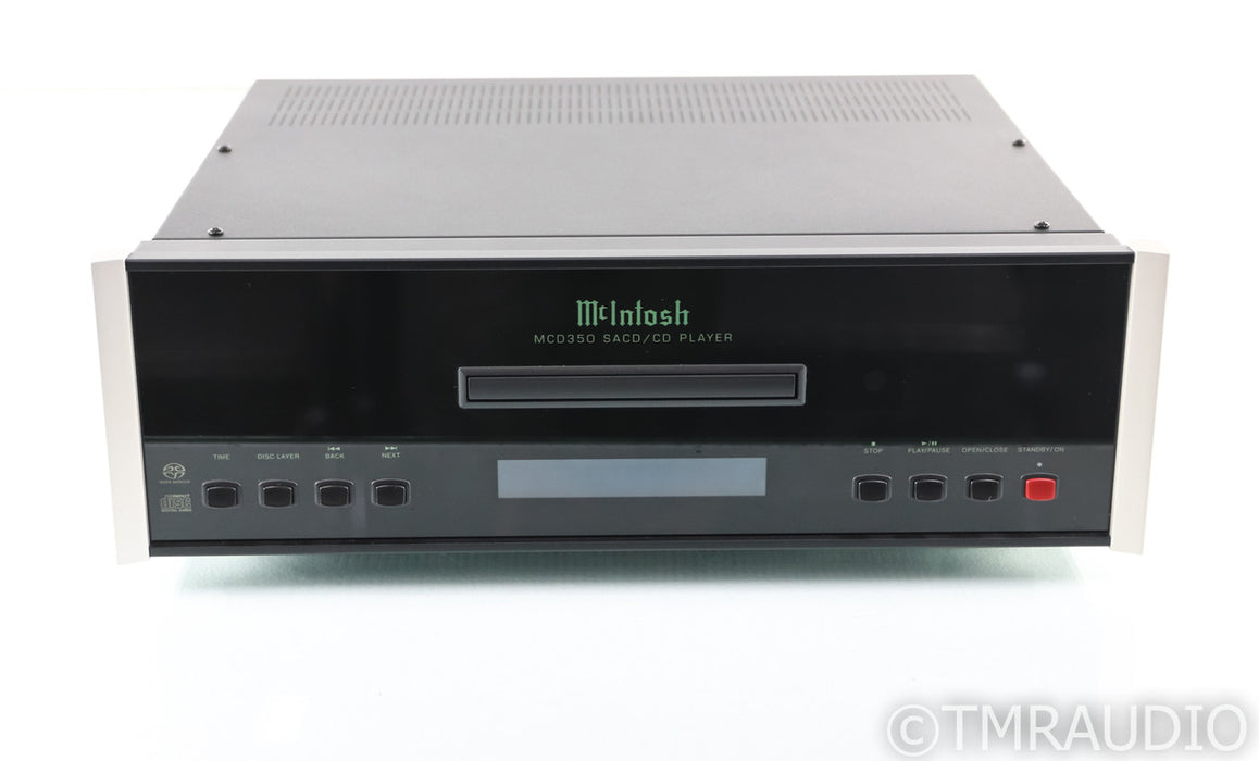 McIintosh MCD350 SACD / CD Player; MCD-350 (No Remote)