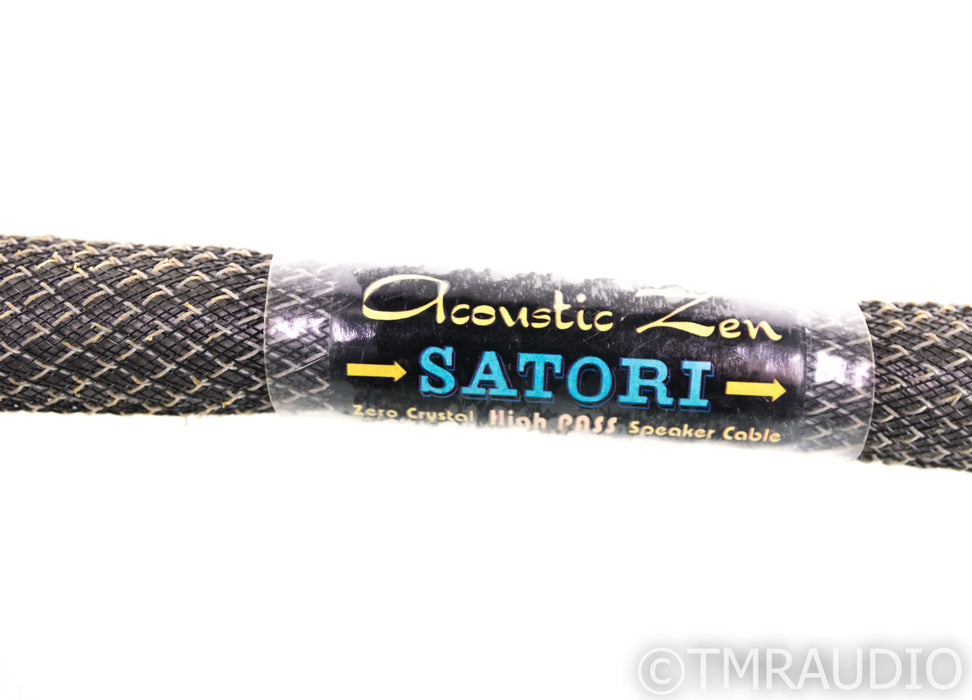 Acoustic Zen Satori Bi-Wire Speaker Cables; 8ft Pair