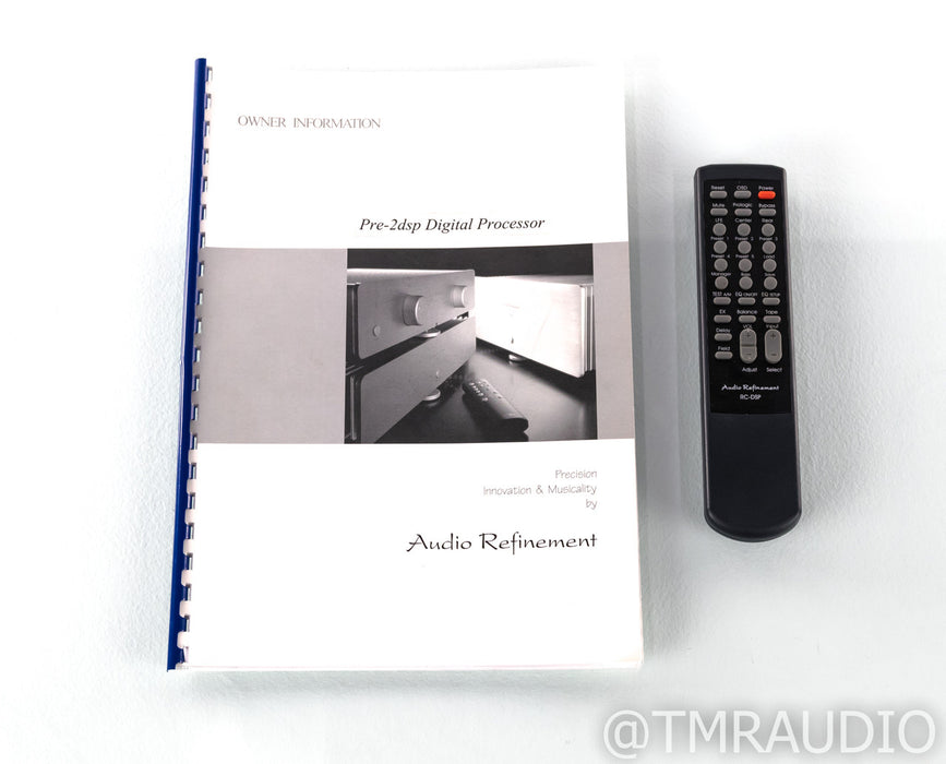 Audio Refinement Pre-2 DSP 5.1 Channel Home Theater Processor; Pre2; Remote