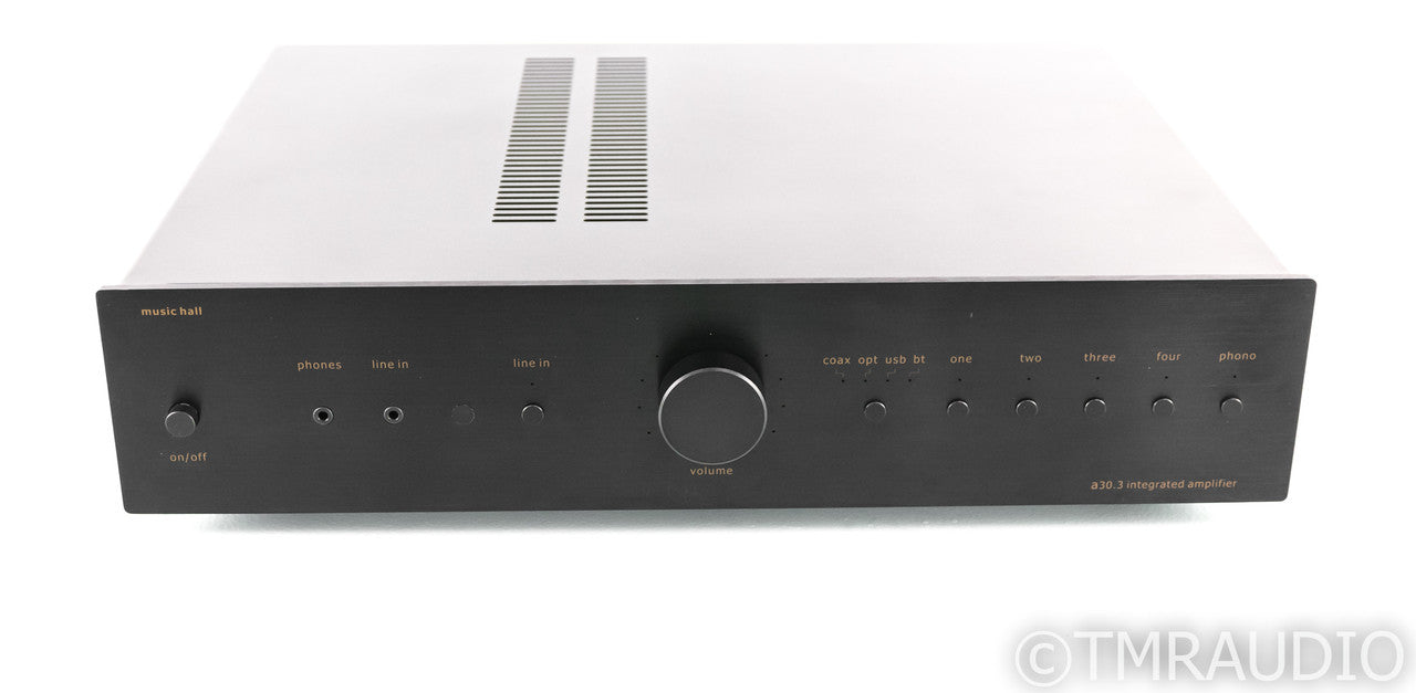 Music Hall A30.3 Stereo Integrated Amplifier; A-30.3; Remote (No Dig. Inputs)