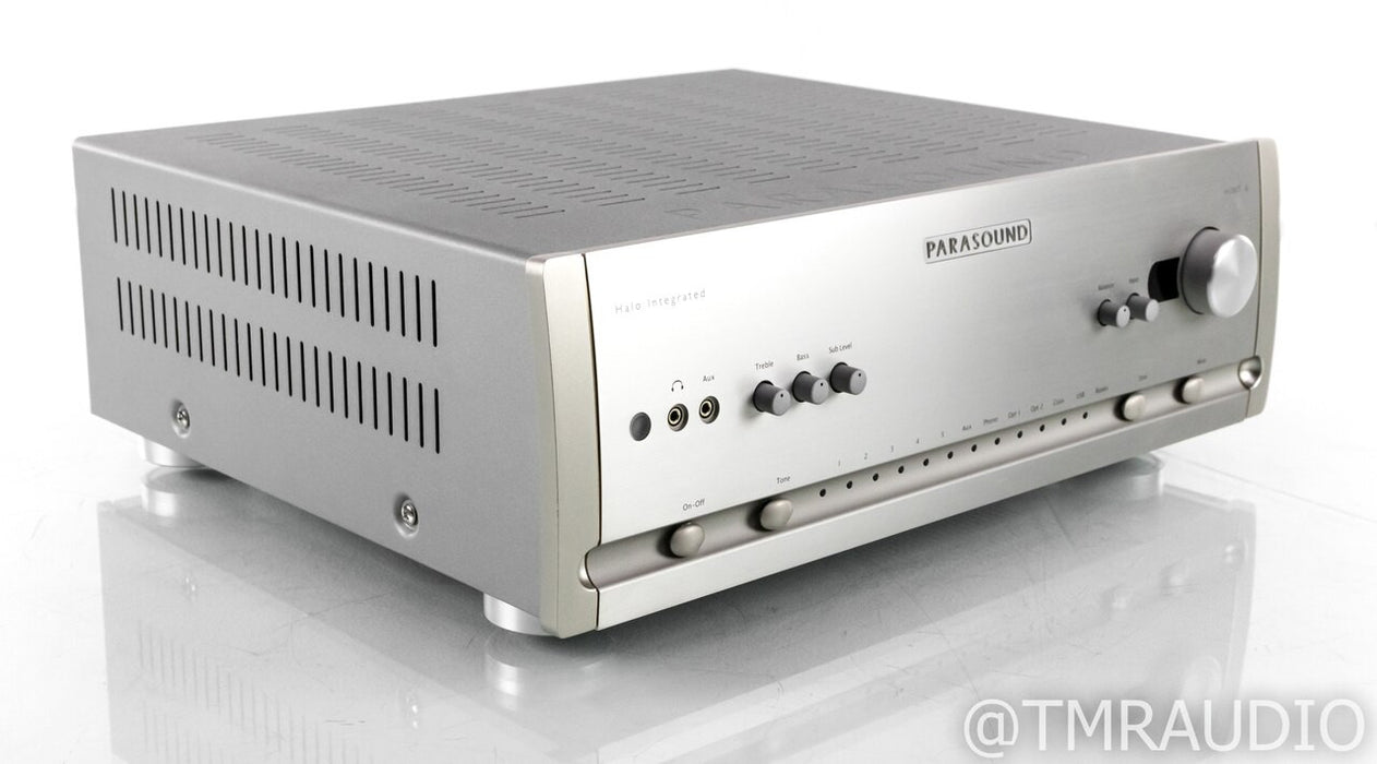 Parasound Halo HINT 6 Stereo Integrated Amplifier; Remote; MM / MC Phono