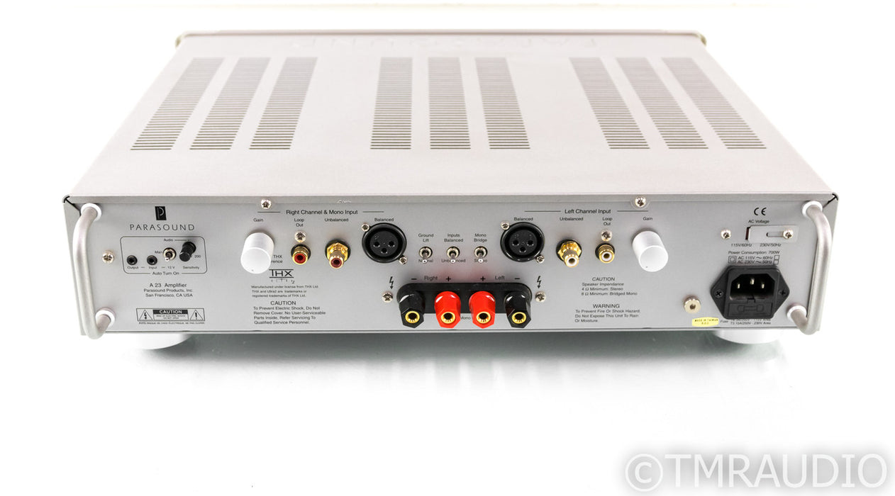 Parasound Halo A 23 Stereo Power Amplifier; A23