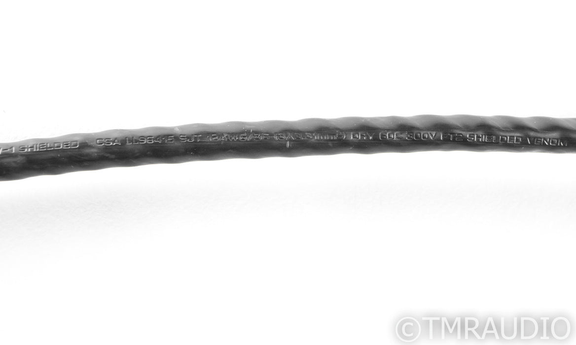 Shunyata Venom Power Cable; 1.5m AC Cord