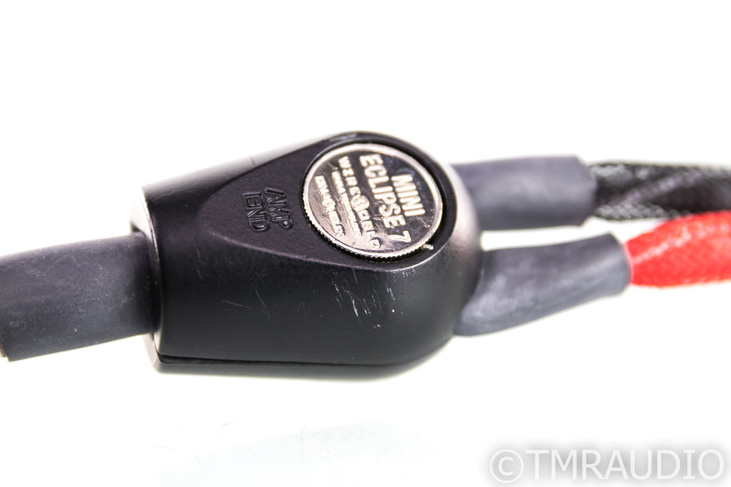 Wireworld Mini Eclipse 7 Speaker Cables; 5m Pair w/ Uni-Term Connectors