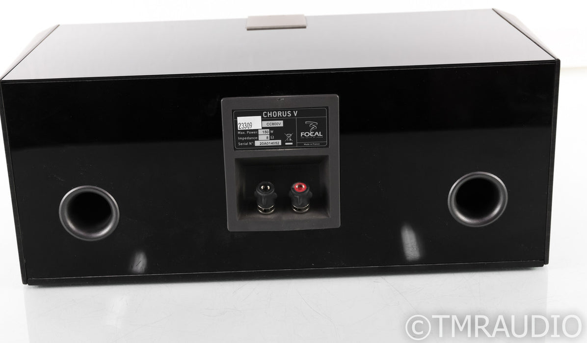 Focal Chorus CC 800 V Center Channel Speaker; Ebony; CC800V