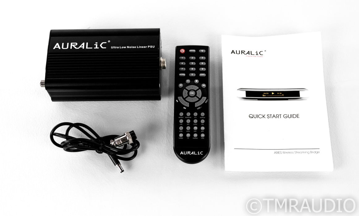Auralic Aries Streaming Network Player; Ultra Low Noise Linear PSU; Remote