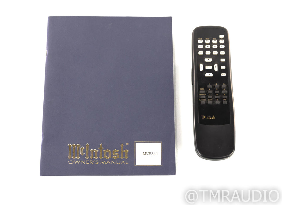 McIntosh MVP841 DVD / CD Player; MVP-841; Remote
