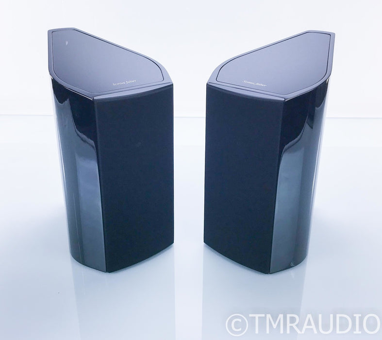 Sonus Faber Venere 1.5 Bookshelf Speakers; Gloss Black Pair; AS-IS (Bad Driver)