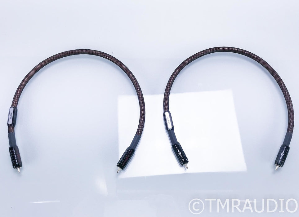 WireWorld Eclipse 7 RCA Cables; .5m Pair Interconnects
