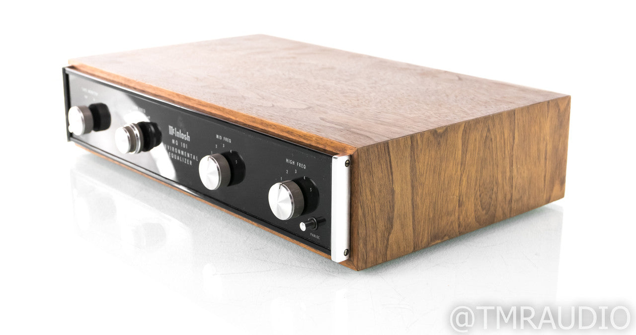 McIntosh MQ-101 Environmental Equalizer; Walnut Cabinet; MQ101 (1/4)