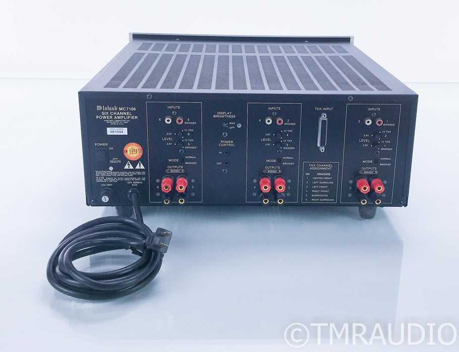 McIntosh MC7106 6 Channel Power Amplifier; MC-7106
