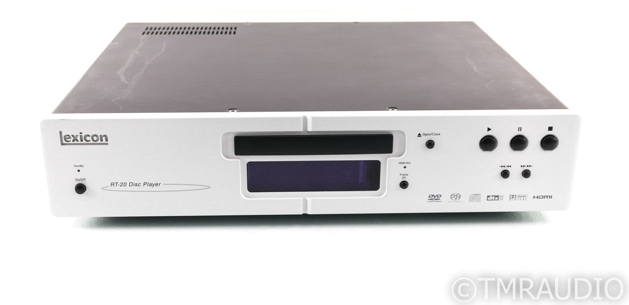 Lexicon RT-20 SACD / CD / DVD Player; Universal Disc Player; Remote