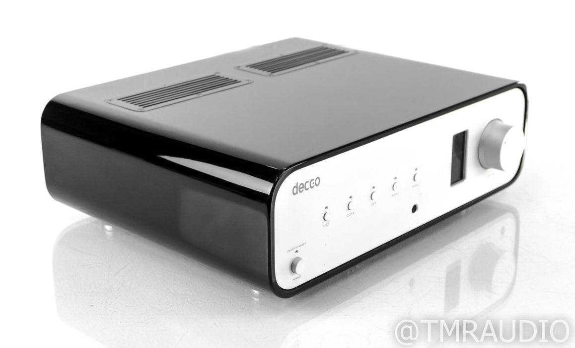 Peachtree Decco Stereo Integrated Amplifier; DAC; Black; AS-IS (Volume Control)