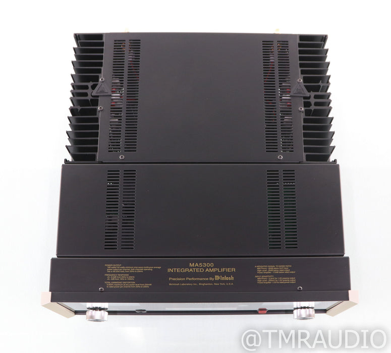McIntosh MA5300 Stereo Integrated Amplifier; MA-5300; Remote