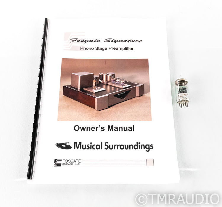 Musical Surroundings Fosgate Signature Tube MM / MC Phono Preamplifier