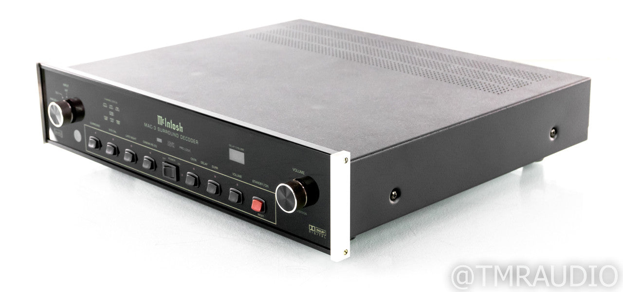 McIntosh MAC-3 5.1 Channel Home Theater Surround Decoder; MAC3; Remote