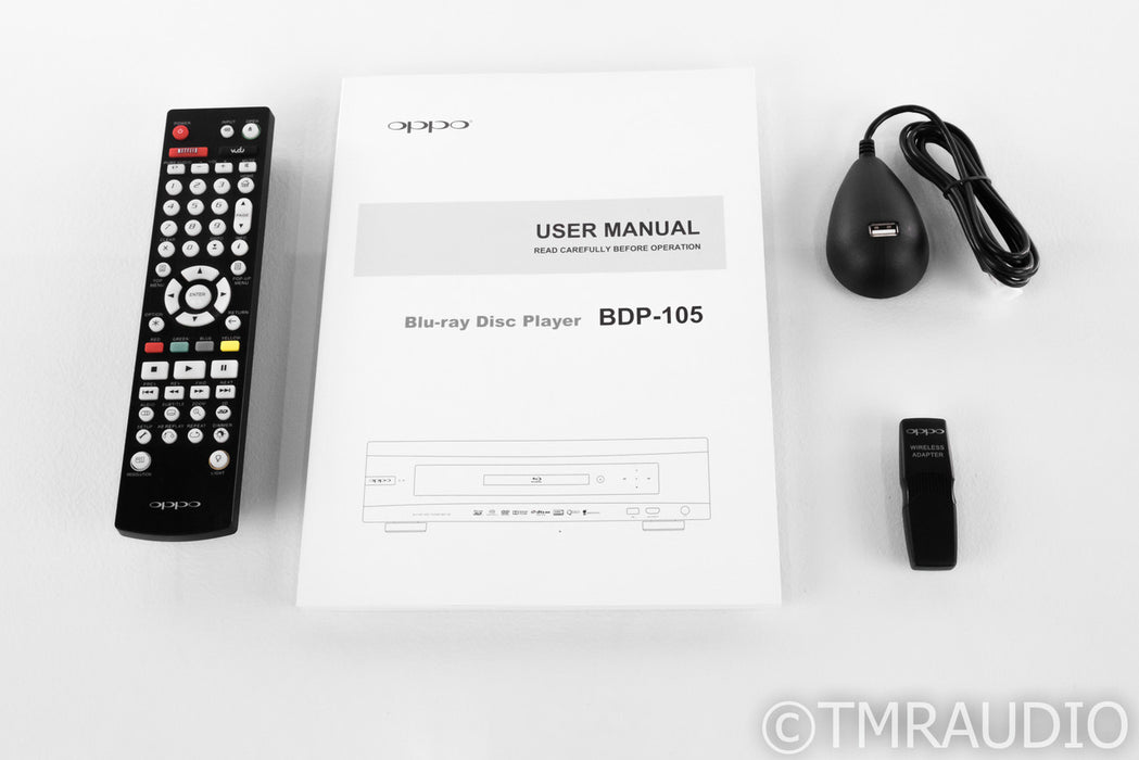 Oppo BDP-105 Universal Blu-Ray Player; BDP105; Remote (1/4)