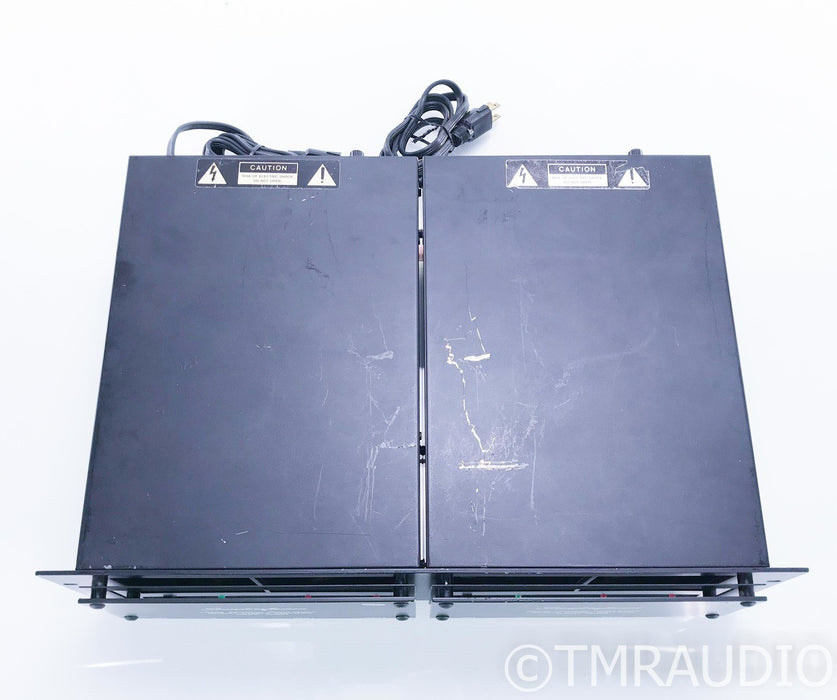 Soundcraftsmen Model PM860 Vintage Dual Mono Power Amplifier; PM-860; Twin Case