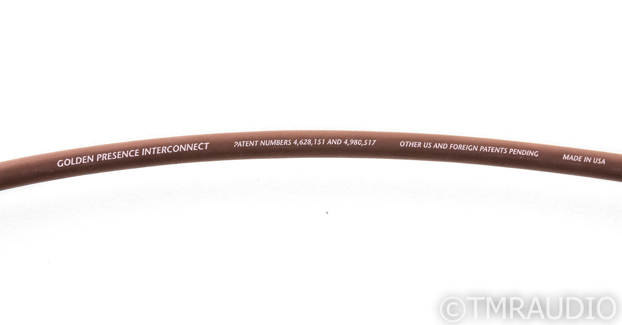 Cardas Golden Presence XLR Cables; 1.5m Pair Balanced Interconnects