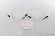 WyWires Platinum Series XLR Cables; 4ft Pair Balanced Interconnects