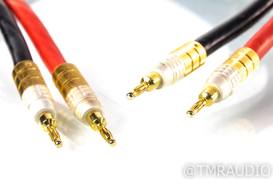 PS Audio XStream Statement Speaker Cables; 3m Pair; Spade / Banana